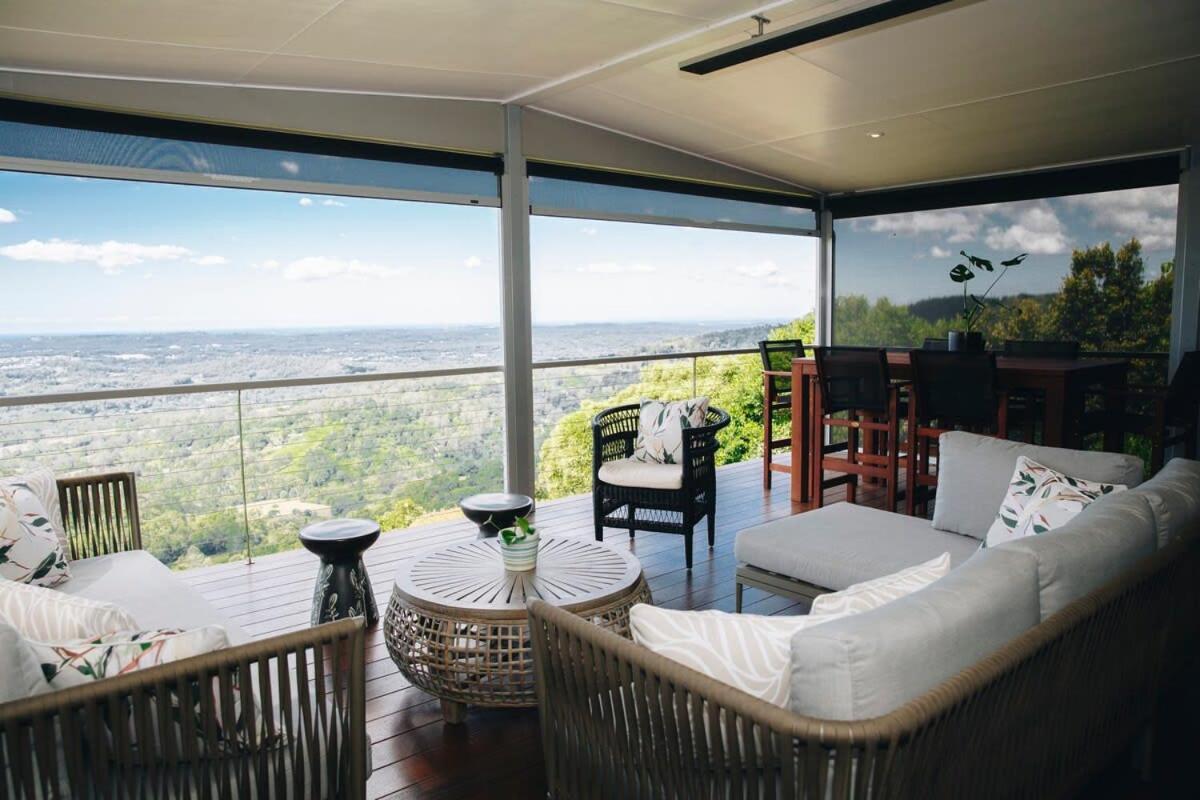 מונטוויל Flaxton Garden Home With Spectacular Coastal Views מראה חיצוני תמונה