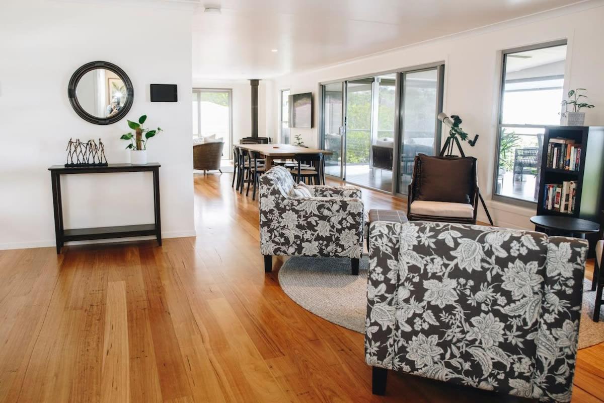 מונטוויל Flaxton Garden Home With Spectacular Coastal Views מראה חיצוני תמונה